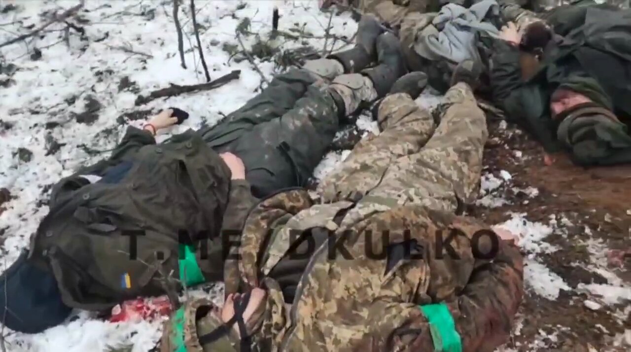 Rough scenes of the AFU near Kremennaya.