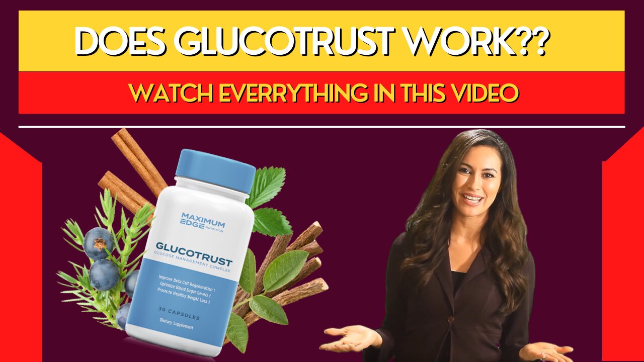 DOES GLUCOTRUST WORK? ⚠️[[CAUTION]] GLUCOTRUST REVIEW ✅OFFICIAL WEBSITE#glucotrustreview