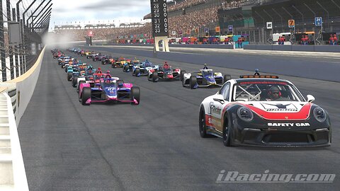 IRACING - Indianapolis Motor Speedway vs AI