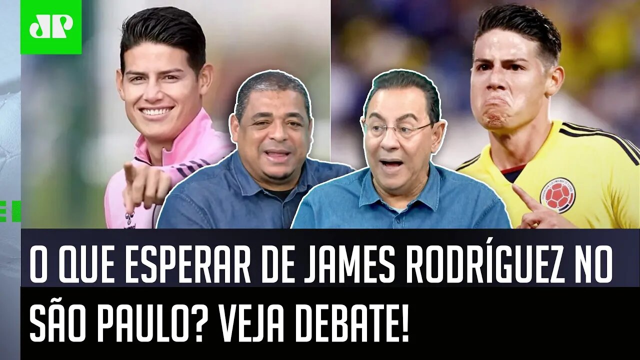 "VAMOS SER SINCEROS? O James Rodríguez no São Paulo vai..." NOVO REFORÇO é ELOGIADO!