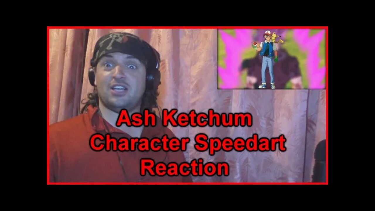 Reaction: Ash Ketchum Character Speedart