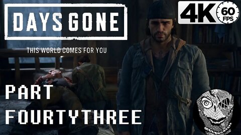 (PART 43) [The worst I told you so ever] Days Gone 4k60 PC