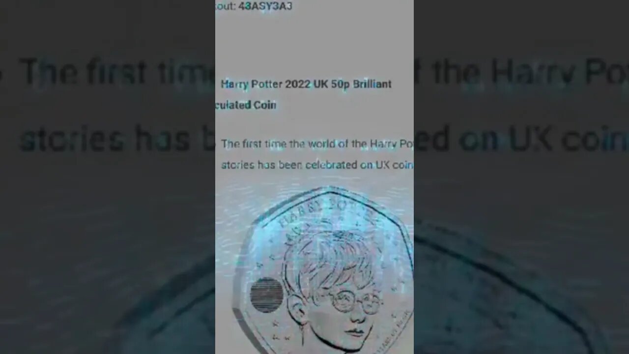 #HARRYPOTTER #fiftypence #brilliantuncirculated #ends222days #investingtips #changecheckercom