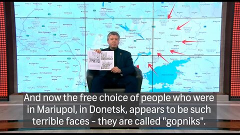 Ukrainian state-sponsored propaganda: how Russian-speakers and supporters of the independence of the DPR were made subhumans.