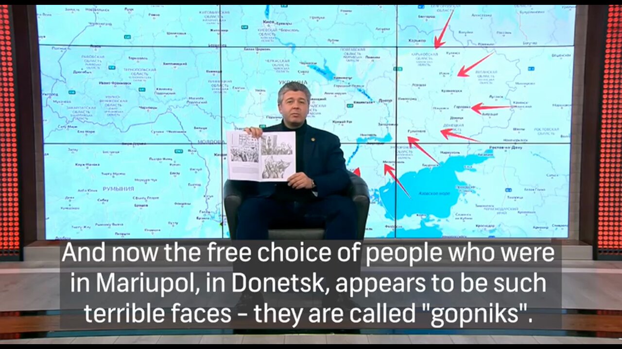 Ukrainian state-sponsored propaganda: how Russian-speakers and supporters of the independence of the DPR were made subhumans.