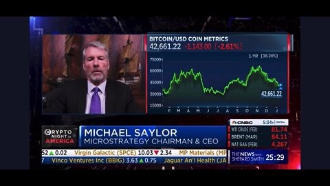 Michael Saylor: Bitcoin Is The Future Of The Internet