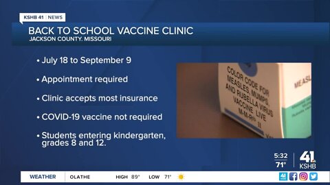 Jackson County Health Department hosts back-to-school immunization clinic