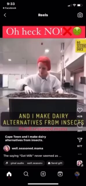 White Scientists Feeding Black People Bugs in South Africa