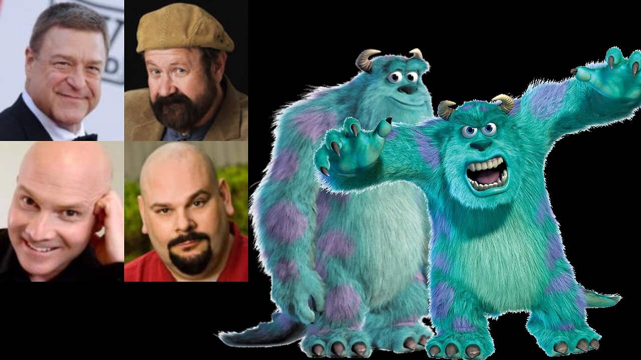 Animated Voice Comparison- James P. 'Sully' Sullivan (Monsters Inc)