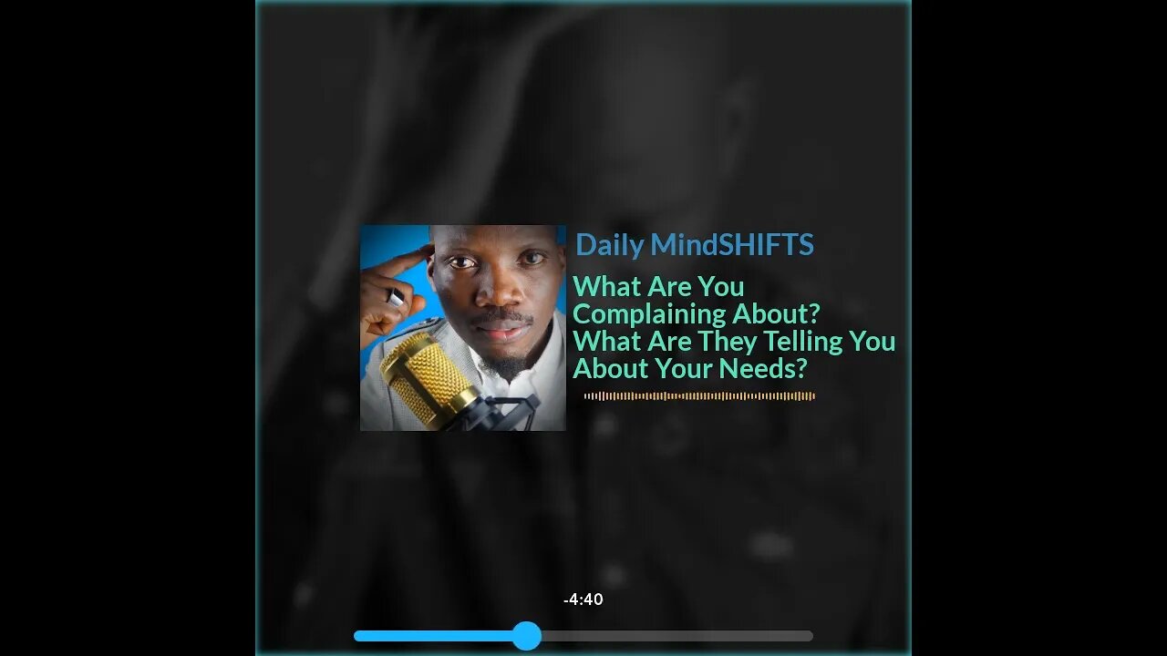 Daily MindSHIFTS Episode 70