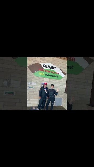 Pikes Peak on Honda Goldwing Motorcycle - Part 2 #shorts