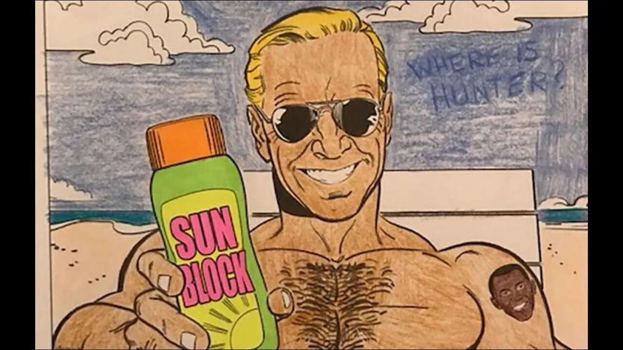 Joe Biden's Coloring Book For Kids, Granny Snitch on Commie Grandson, Alex Jones Has llamas and More
