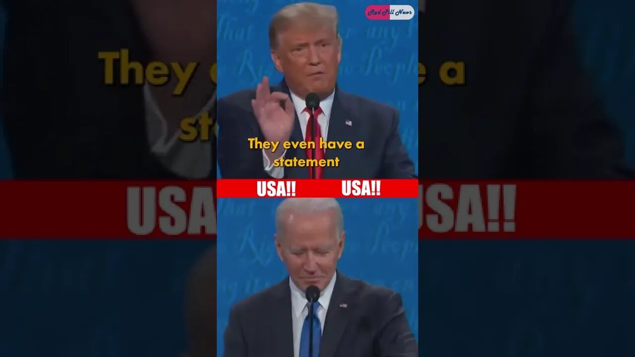 USA! Trump: You're The Big Man Joe 💯 😂