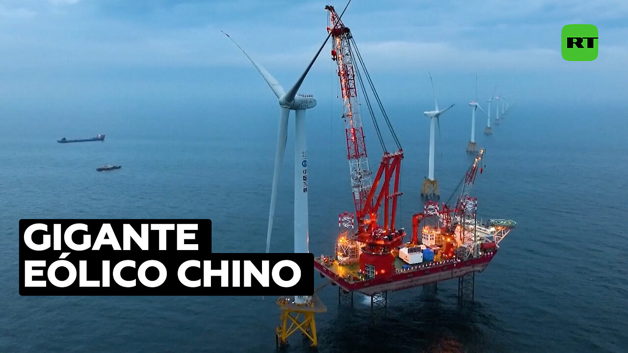 Instalan el aerogenerador más grande y potente en China