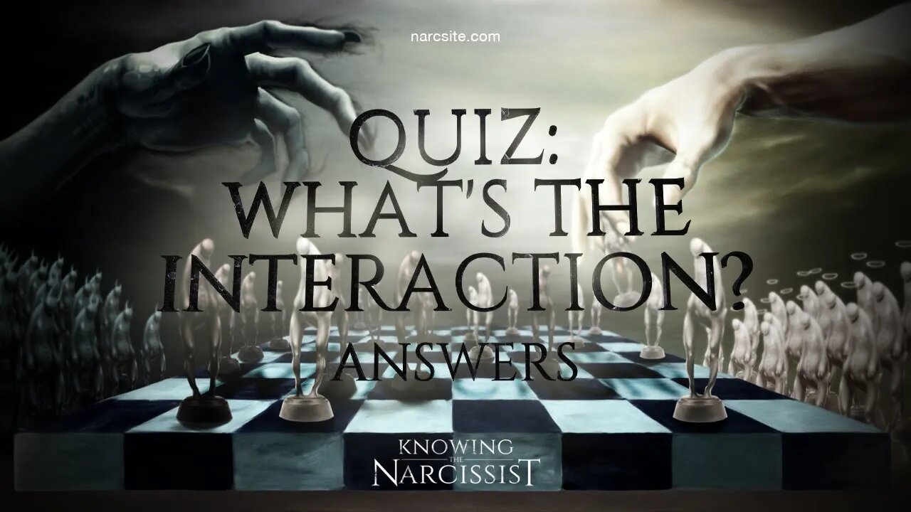 Quiz : What´s The Interaction : The Answers