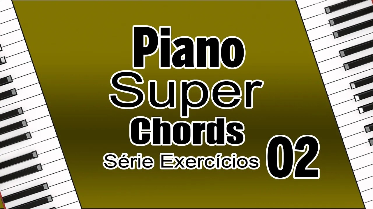 PIANO SUPER CHORDS - SÉRIE EXERCÍCIOS 02 - DOMINE AS INVERSÕES DAS TRÍADES MAIORES PARTE 1 - #Shorts