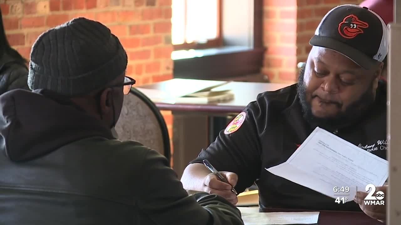 Orioles' new hospitality partner hosts job fair at Camden Yards