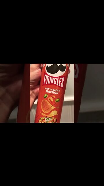 Pringles Fiery Loaded Nachos are one of the spiciest chips