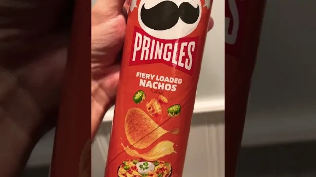 Pringles Fiery Loaded Nachos are one of the spiciest chips
