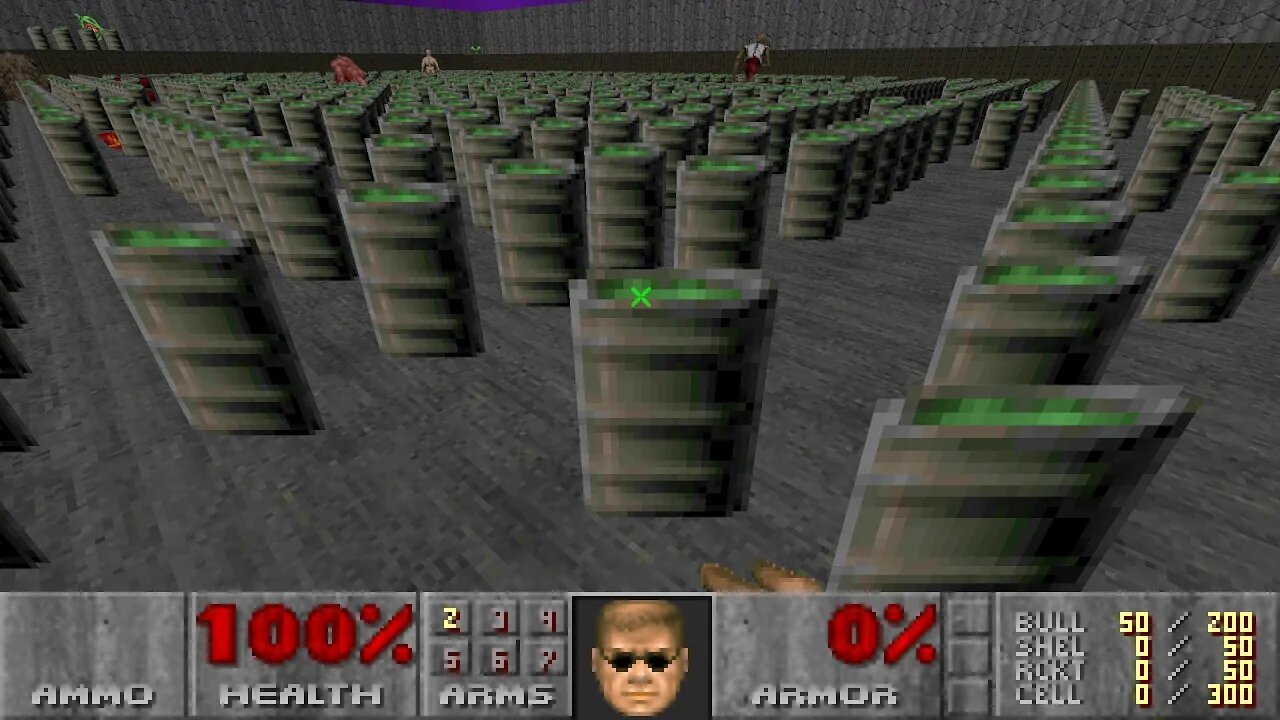 Doom 2 32 Piece Cliptucky Fried Chicken Level 33 UV Max in 0:59