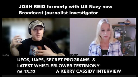 JOSH REID : UFOS, UAPS, SECRET PROGRAMS AND WHISTLEBLOWERS