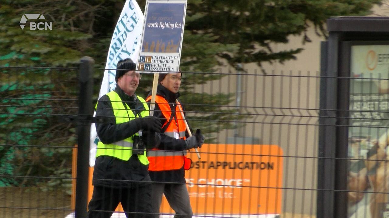 Members Of University Of Lethbridge Faculty Association Continue Strike