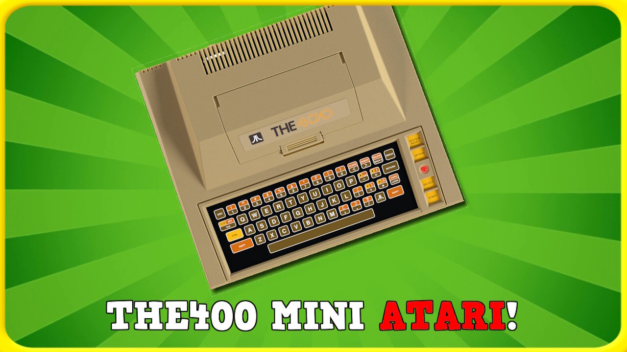 New Mini Computer Console "THE400 Mini" Supports More Then The Atari 400