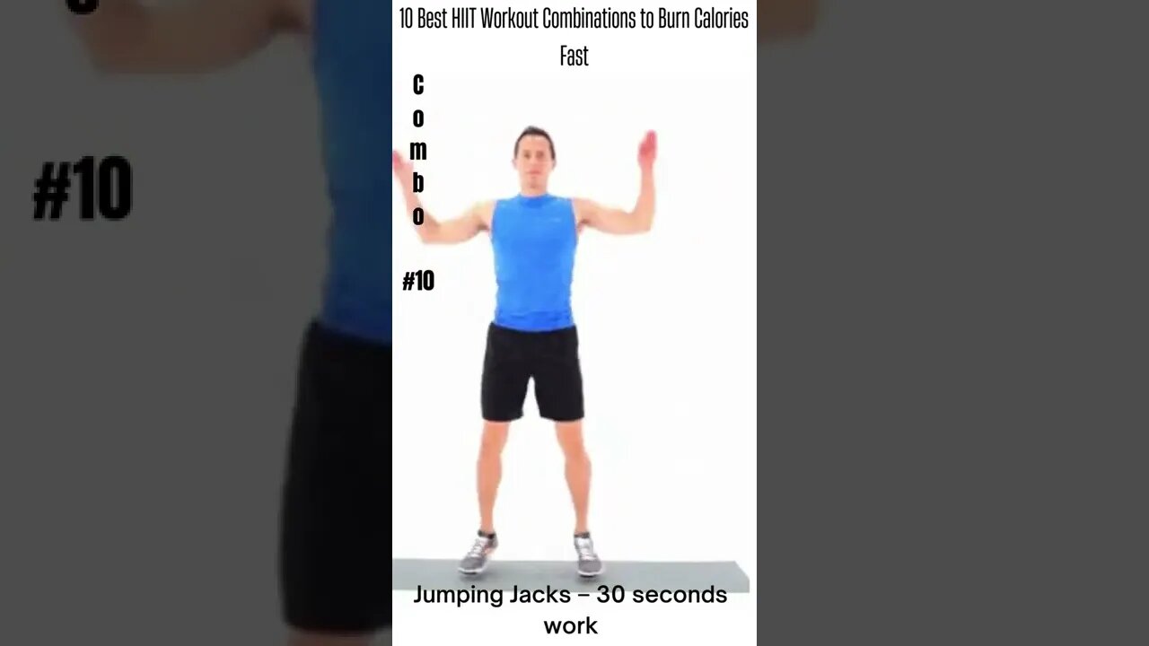 10 Best HIIT Workout Combinations to Burn Calories Fast #shorts