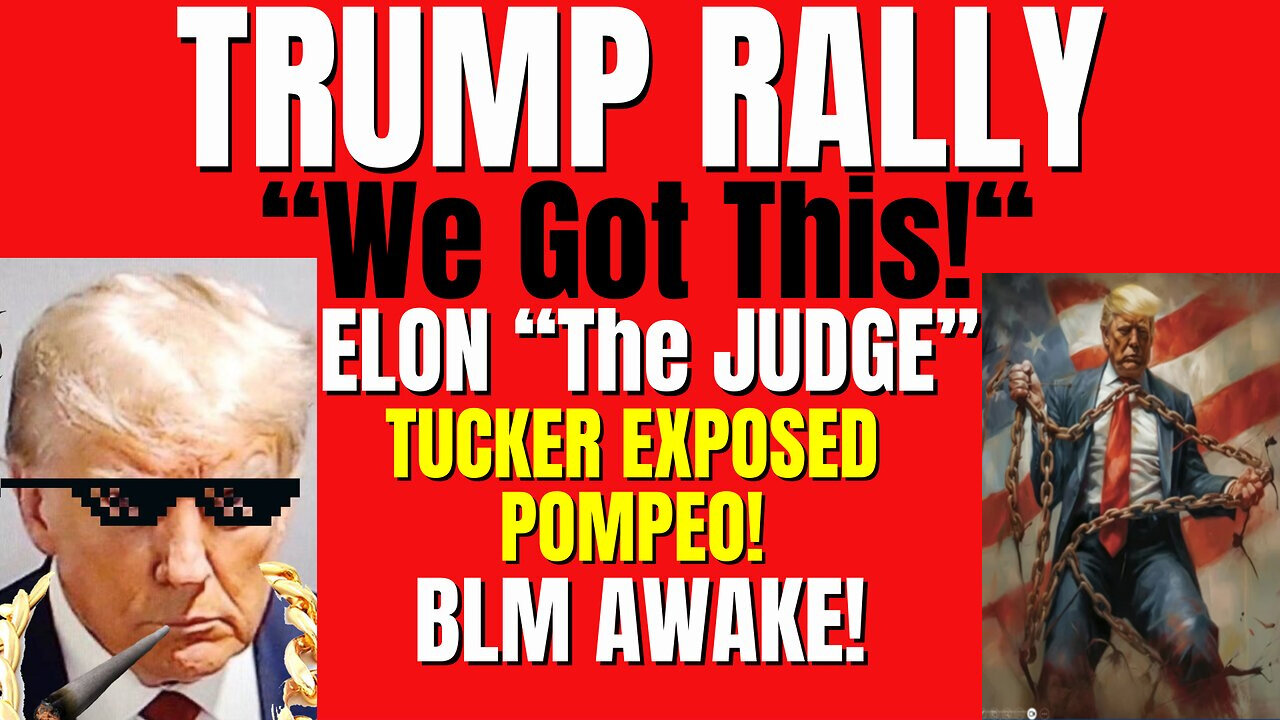 Trump Rally - Elon's Judge, Pompeo exposed, BLM Awake Zeph 12.4.23