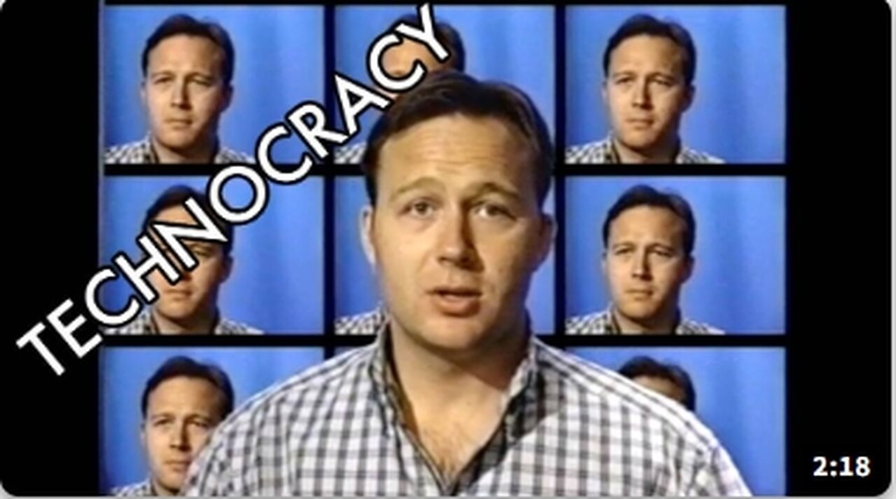 ¡Mira a Alex Jones exponer todo el plan de toma de control de la tecnocracia en 1999!