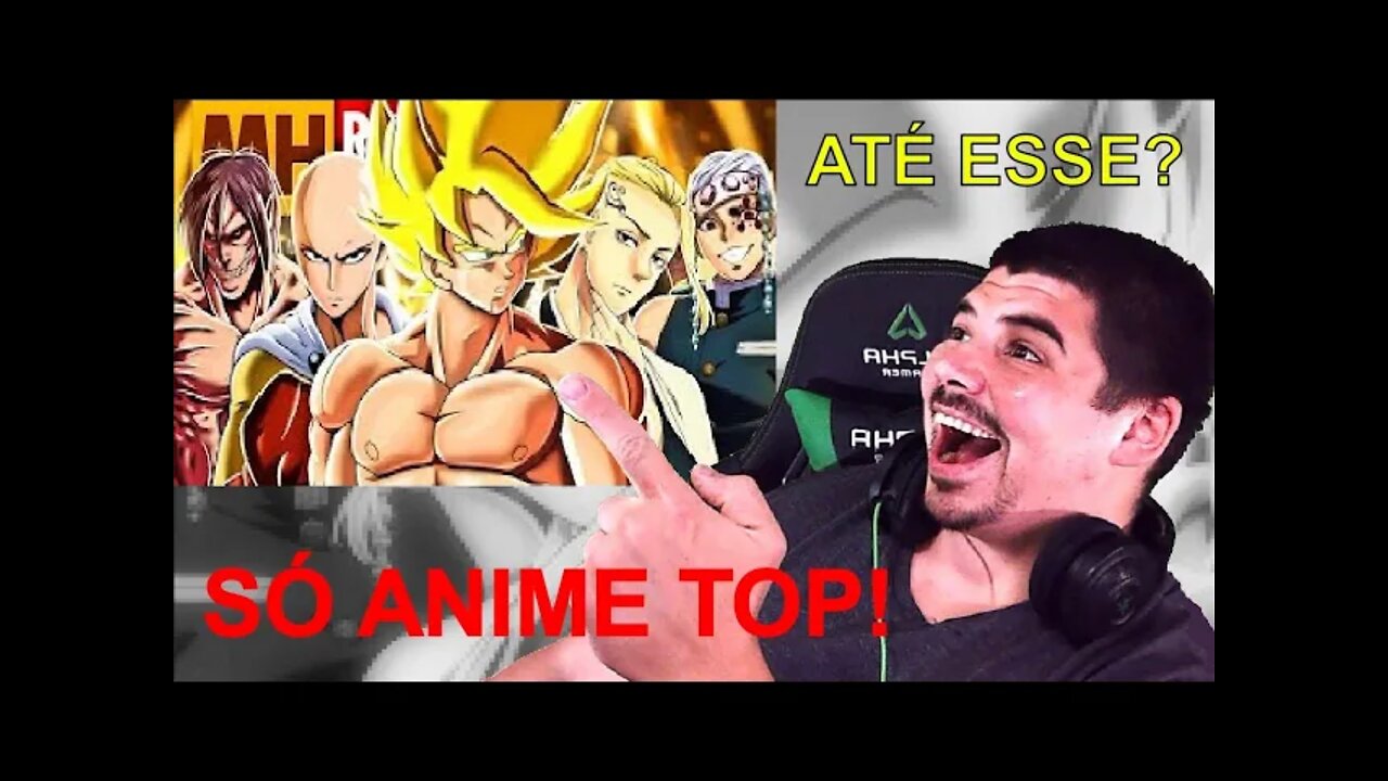 REACT Vibe Animes #5 🩸 (Animes) Prod. Sidney Scaccio MHRAP - MELHOR DO MUNDO