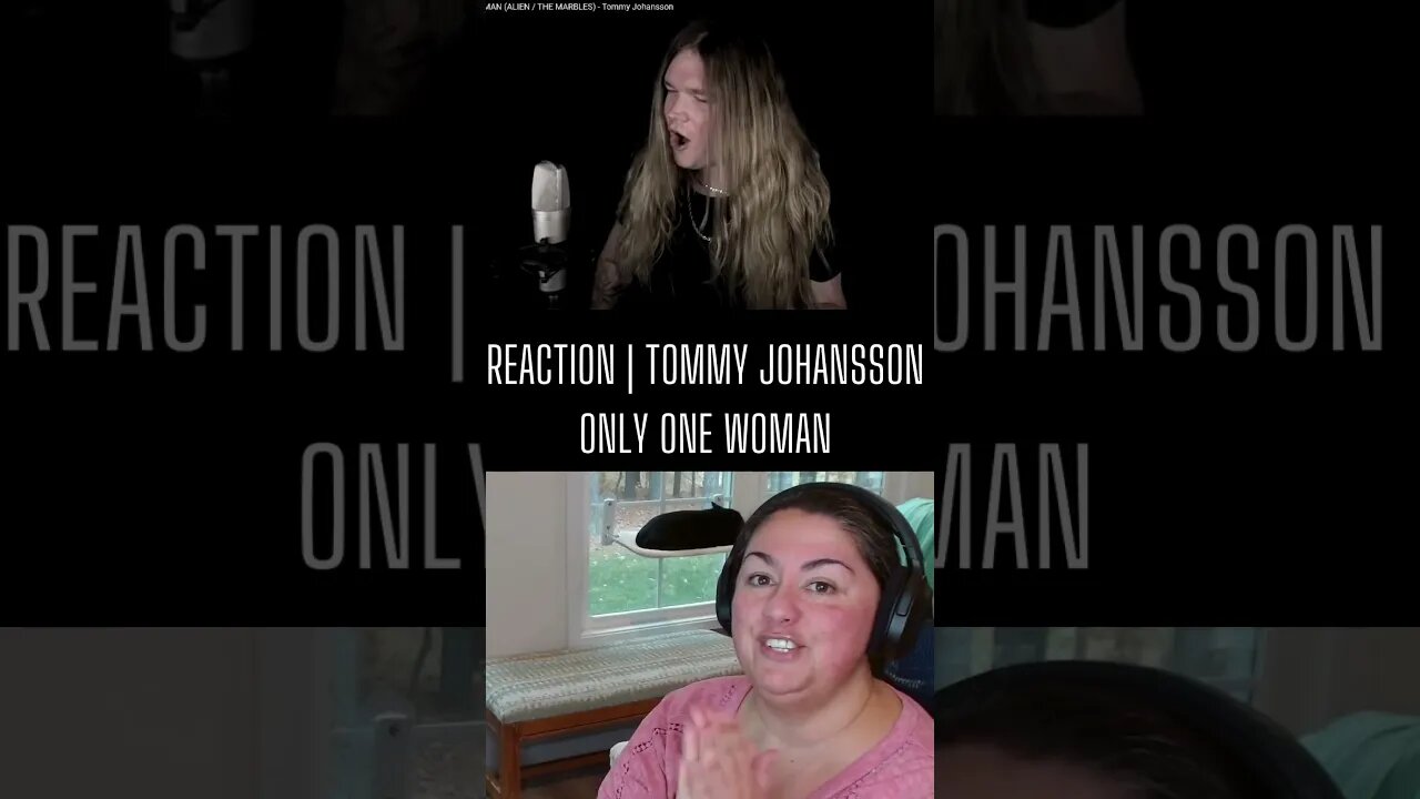 REACTION | Tommy Johansson | Only One Woman #shorts #viral #music #reaction #subscribe