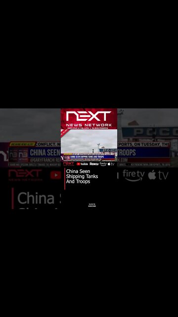 China Seen Shipping Tanks And Troops #shorts