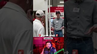 Male Karen threatens Costco with pepper spray