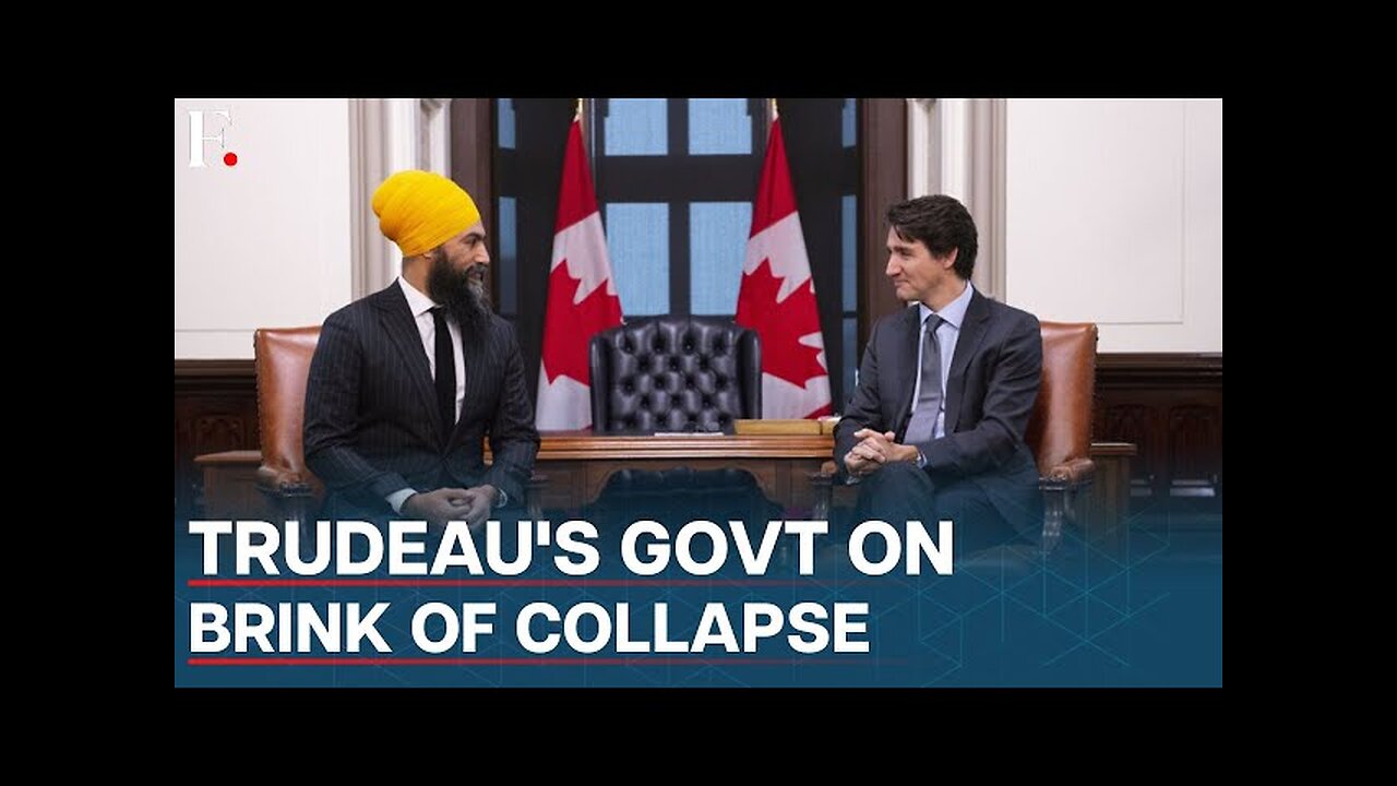 Canada PM Justin Trudeau Gets No-Confidence Motion Threat From Former Key Ally Jagmeet Singh