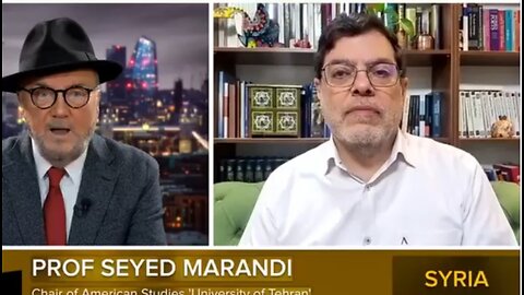 Prof Marandi ~ Netanyahu has succeeded in raising the black flag of ISIS and Al-Qaeda in Dam