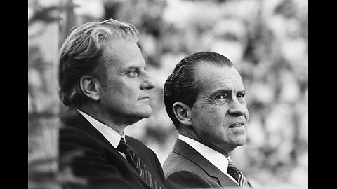 Richard Nixon and Billy Graham Discussing Jewish Influence in America