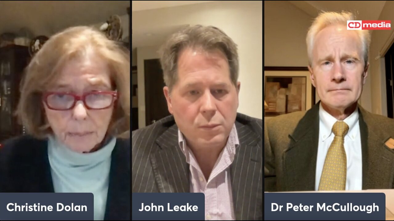 Dr. Peter McCullough & John Leake - The Authors: 'The Courage To Face Covid-19