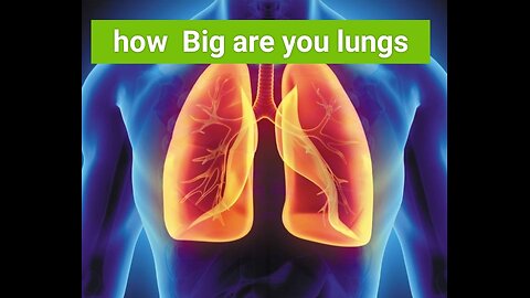 How are you Big lungs