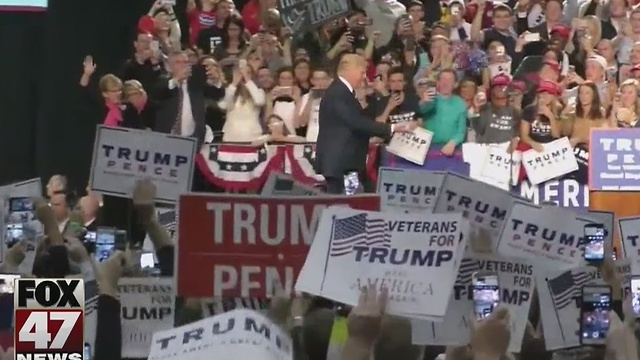 Trump stopping in Grand Rapids on Friday