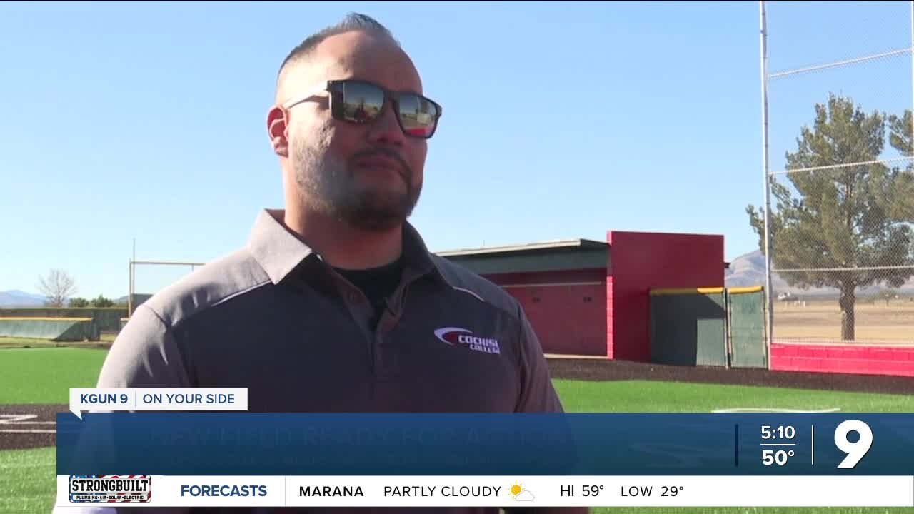 COCHISE COLLEGE NEW BASEBALL FIELD