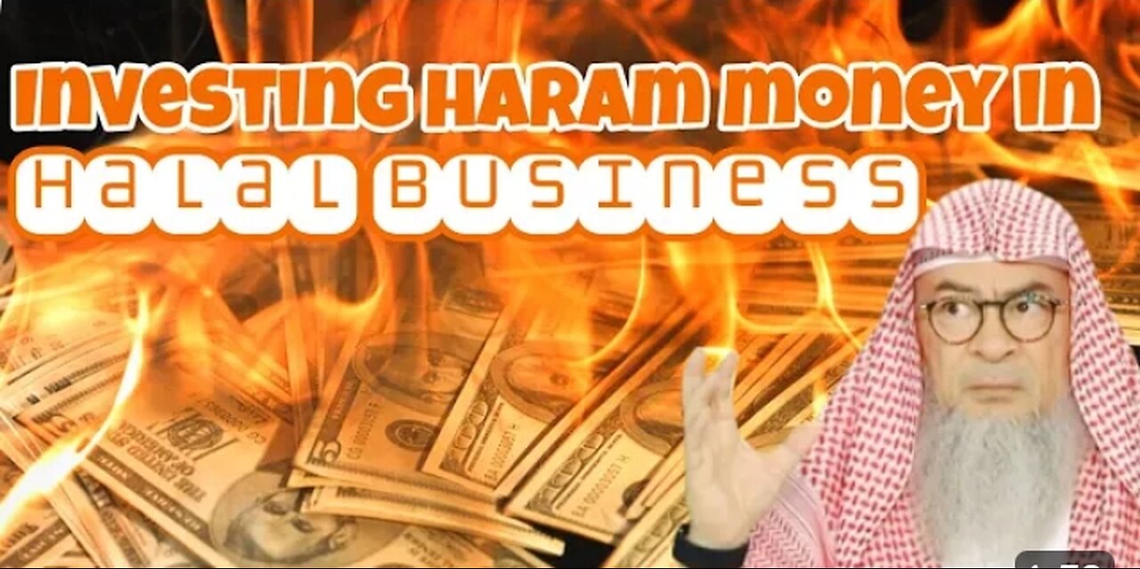 Rolling on Investing haram money on halal business or project