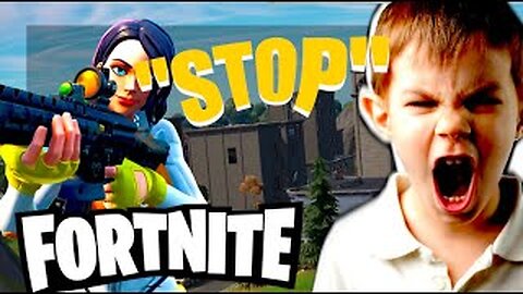 TROLLING THE MOST TOXIC FORTNITE KID