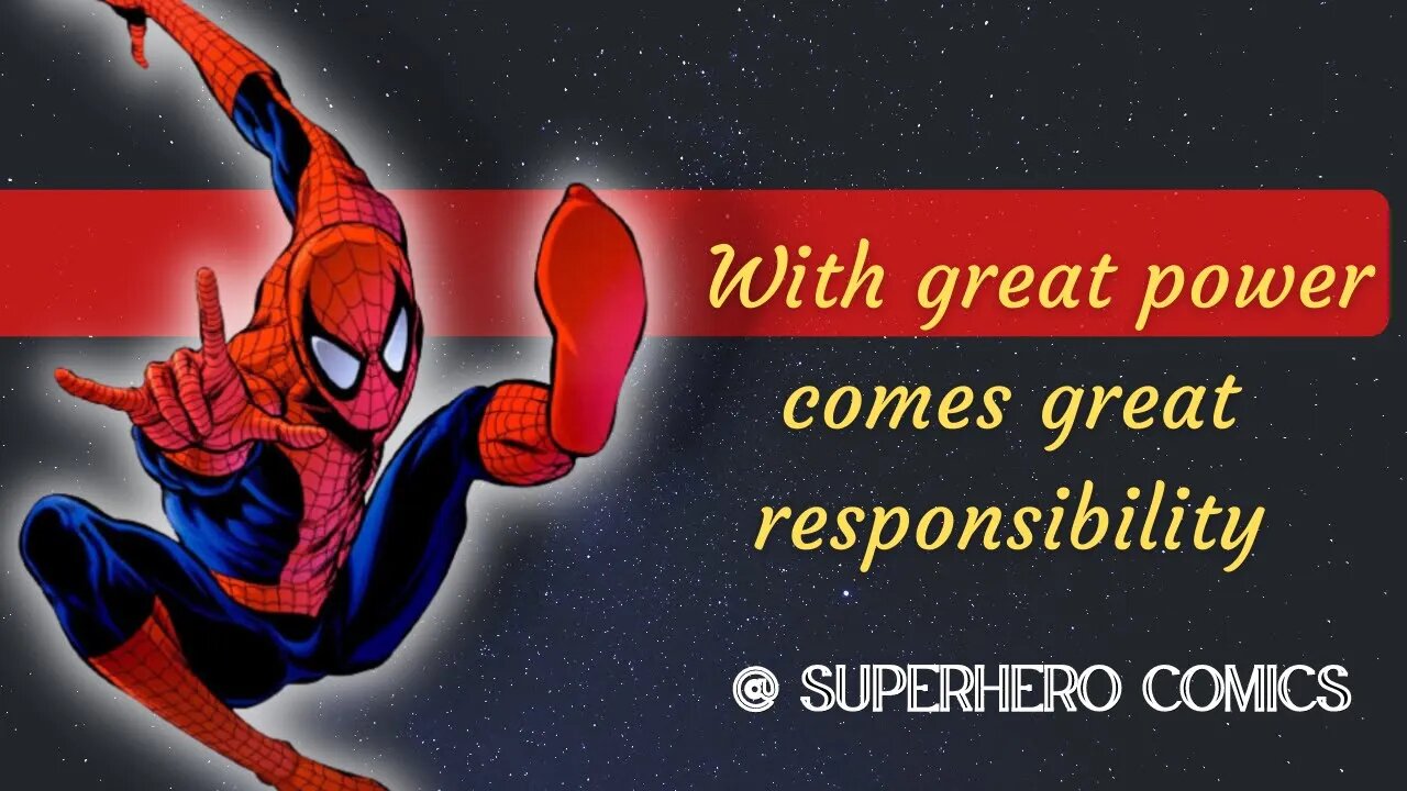 Superhero Comics quotes to motivate and inspire you