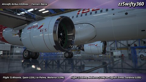 Flight Sim Sunday - Alicante (LEAL) to Mallorca (LEPA), Mallorca (LEPA) to Sardinia (LIEE) ep010