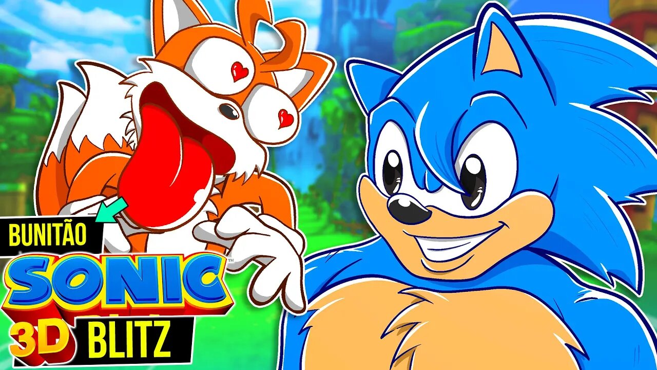 SONIC ganhou um JOGO MUITO LINDO 😯| Sonic 3D Blitz