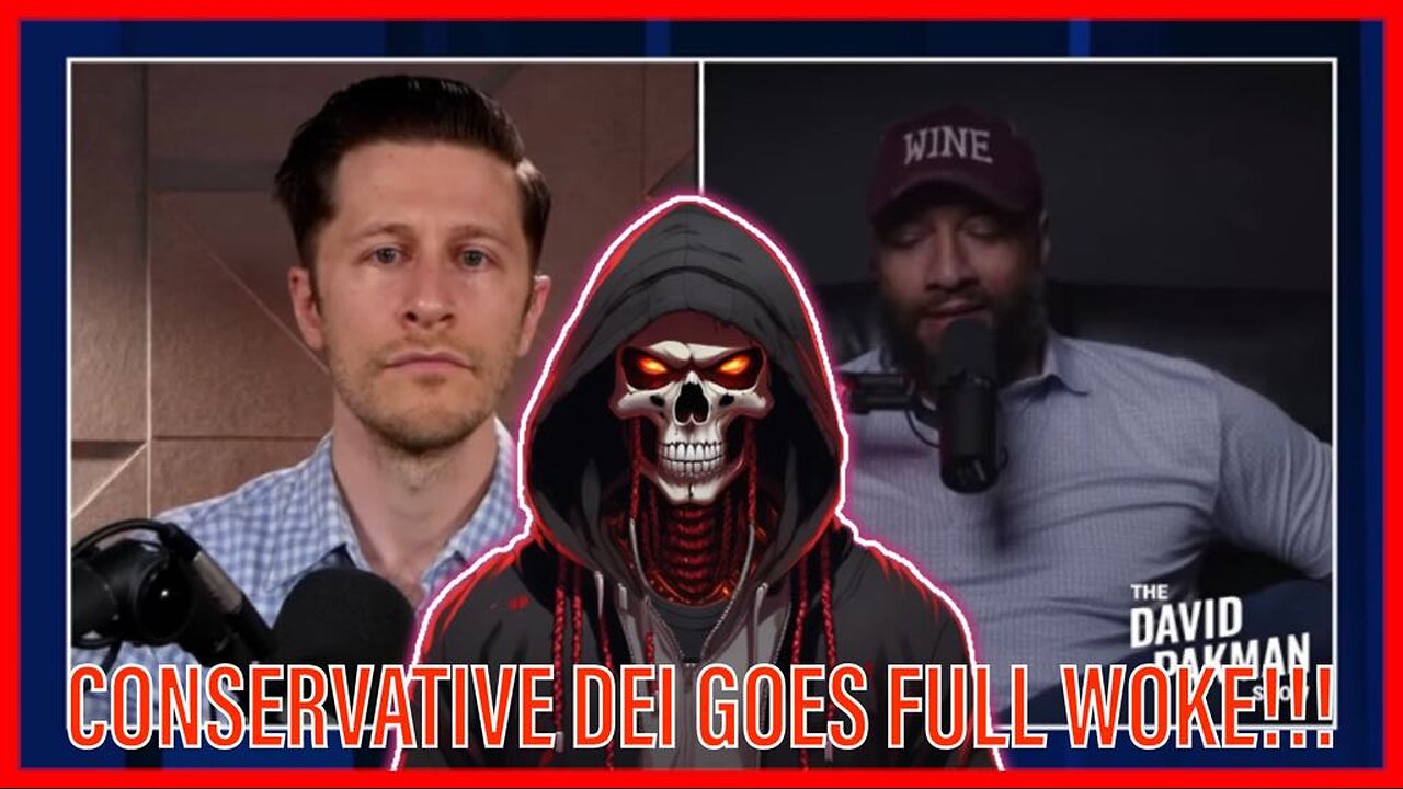 Conservative DEI goes full woke right (no candace) on liberal podcaster!