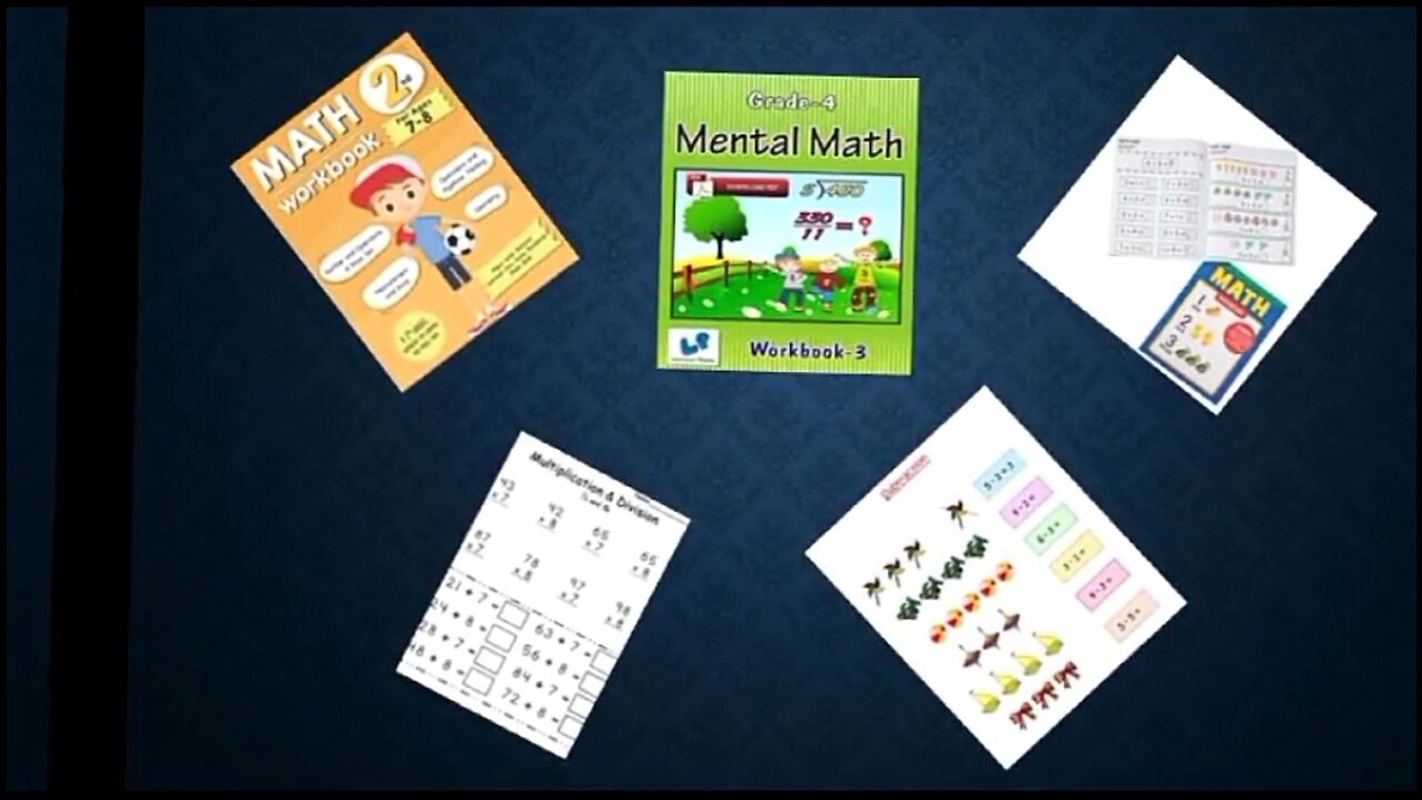 How to create math worksheets and workbooks