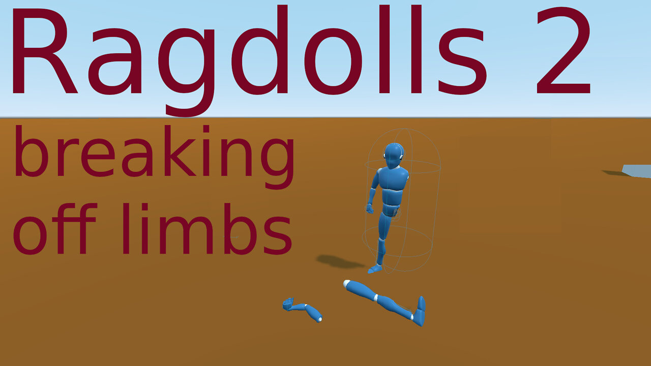 Godot ragdoll 2 breaking off limbs