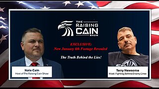 🇺🇸 The Raising Cain Show 🔥 Terry Newsome: New Jan 6th Footage & Imported Violence–Venezuelan Gangs💥